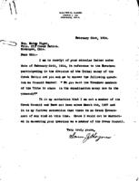 Letter.  re: freedmen participating in the division of the tribal money, February 21, 1914.