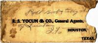 Moshulatubbee District:  San Bois County, 1898  1907.  Miscellaneous correspondence relating to election results, sale of stray livestock, last will and testament of William Hendrixson (not dated), county financial concerns, nonpayment of permits, hay and