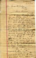 Apukshunnubbee District:  Wade County, 1902  1904.  Miscellaneous correspondence relating to issue and payment of permits, illegal cattle grazing by non-Choctaw citizens, complaints against county judge Raymond Bryant, Choctaw probate and guardianship iss