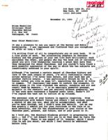 Personal Correspondence 1993: Chlarson, Linder