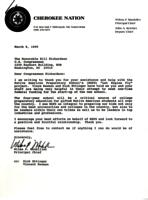 Personal Correspondence 1995: Richardson, Bill; American Preparatory School; NAPS; "Let Eagle Fly"