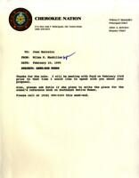 Personal Correspondence 1995: Barreiro, Jose; Submit Proposal