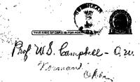Correspondence with Francis B. Bullhead regarding a request by Campbell to interview Indians