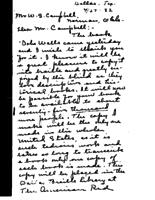 Correspondence with Martha Keen O'Neal regarding the translation of Sitting Bull to Braille