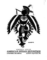 Program for the American Indian Exposition in Anadarko, Oklahoma