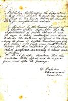 A resolution authorizing the Superintendent of Public Schools to divide the balance of funds in his hands between three districts for neighborhood schools. Passed Senate Nov. 1, 1872. Passed House Nov. 2, 1872. Approved Nov. 4, 1872.