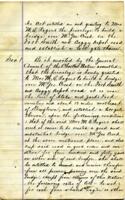 An act proposed to grant Mrs. M.E. Rogers the right to build a toll bridge over McGee Creek on the Fort Smith and Boggy Depot Road. Passed House October 16, 1877. Passed Senate and approved October 17, 1877.