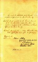 Proposed act to establish an additional precinct in San Bois County. Passed and approved October 18, 1878.