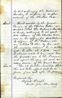 Proposed act authorizing the National Secretary to dispose of surplus volumes of the Choctaw Code. Passed and approved October 27, 1877.