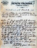 An act establishing an additional election precinct in Tobucksy County, Choctaw Nation. Passed House and Senate October 17, 1879. Approved October 18, 1879.