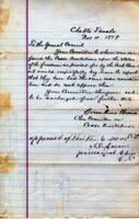 A resolution discharging the Caddo Committee from further duty. Passed and approved Nov. 6, 1879.