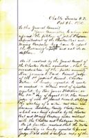A resolution requesting judge Ward to revoke or suspend a certain right of injunction granted by Honorable James Thompson. Passed and approved Nov. 1, 1880.