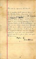A proposed act in reference to permits. Passed House November 5, 1888. Passed Senate and approved November 6, 1888.