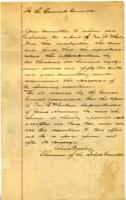 Bill No. 18. A resolution to accept as true and correct the report of Mrs. J.F. McCurtain, superintendent of Jones Academy. Passed Senate October 22, 1897. Passed House and approved October 25, 1897.