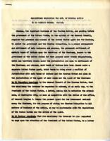 1857--Resolution regarding General Douglas A. Cooper, agent for the Choctaw Nation, aiding the Choctaw Delegation in Washington. Passed.