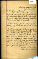 Resolution to pay Kanomonotubee, sheriff of Nashoba County. Passed Senate November 1, 1887. Passed House November 2, 1887. Approved November 2, 1887.