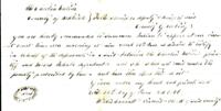 Case of Moses Tekabi vs. Choctaw Nation, includes testimony in the Choctaw language, 1861.