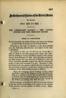 Report of Commissioner in 'The Chickasaw Nation v. The United States and The Choctaw Nation.' No. K-334