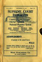 Supreme Court Reporter. Containing the Decisions of the Supreme Court of the United States. Vol. 65- No. 1