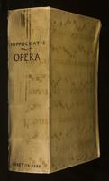 Hippocratis coi Opera qvae extant Graece et Latine veterum codicum collatione restituta
